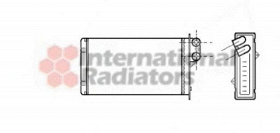 VAN WEZEL 43006161 -  Теплообменник, отопление салона